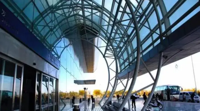 海城加油站网架加工